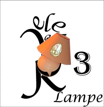 Lampe aux cristaux